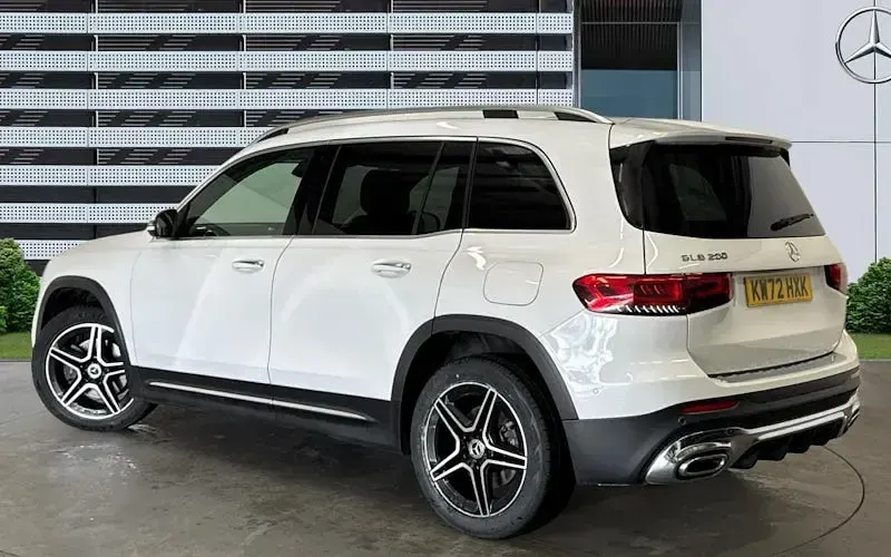 Used Mercedes GLB200 AMG Line Premium 163 HP (119 kW) 2023 White SUV
