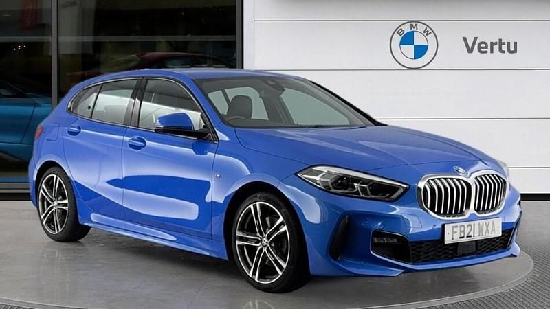 Misano blue metallic Used 2021 BMW 118 M Sport Hatchback | £17,736 (Fair price) - Image 1/3