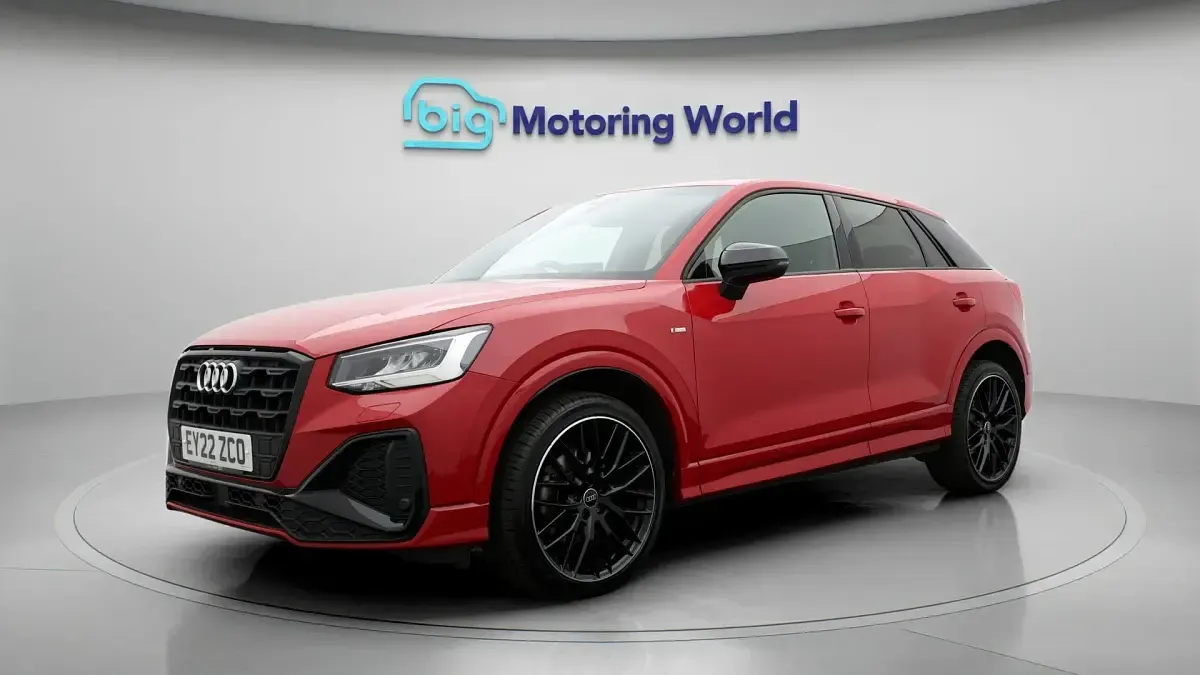 Used Audi Q2 Black Edition 150 HP (110 kW) 2022 Red SUV