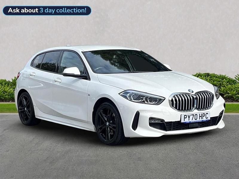 White Used 2021 BMW 116 M Sport Hatchback | £17,499 (Fair price) - Image 1/4