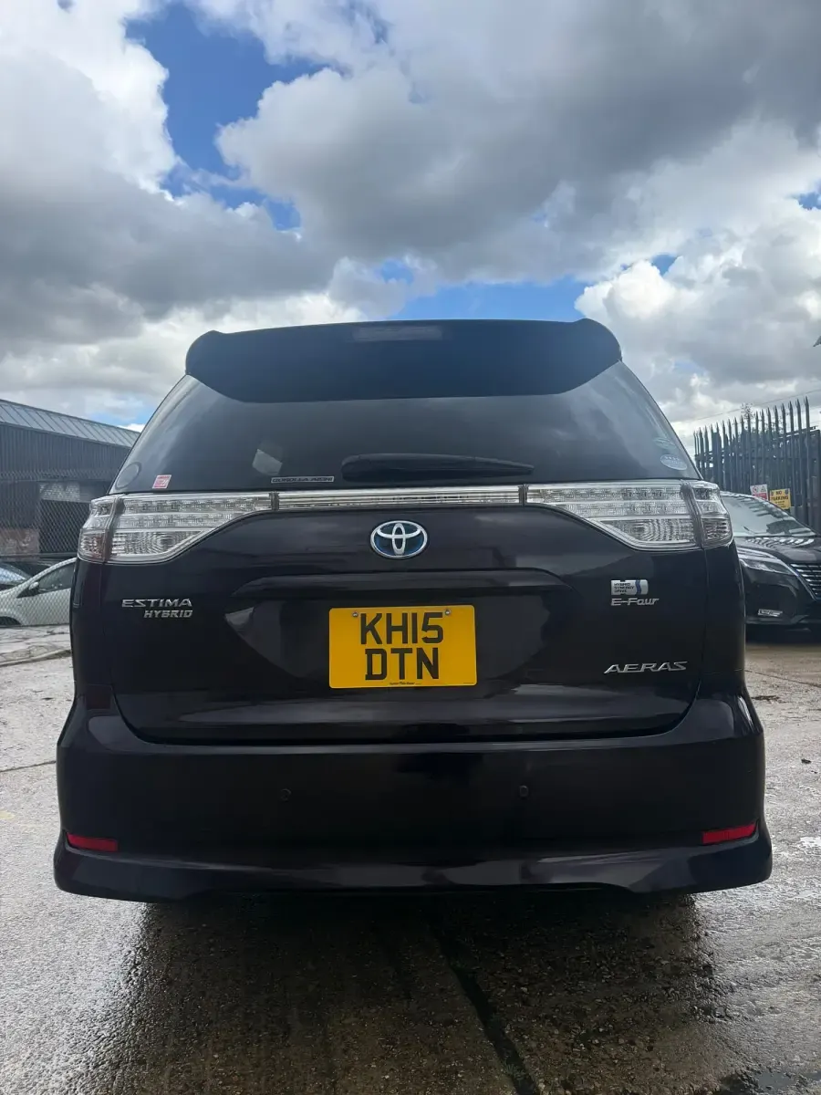 Used Toyota Estima Hybrid 2015 Chocolate MPV