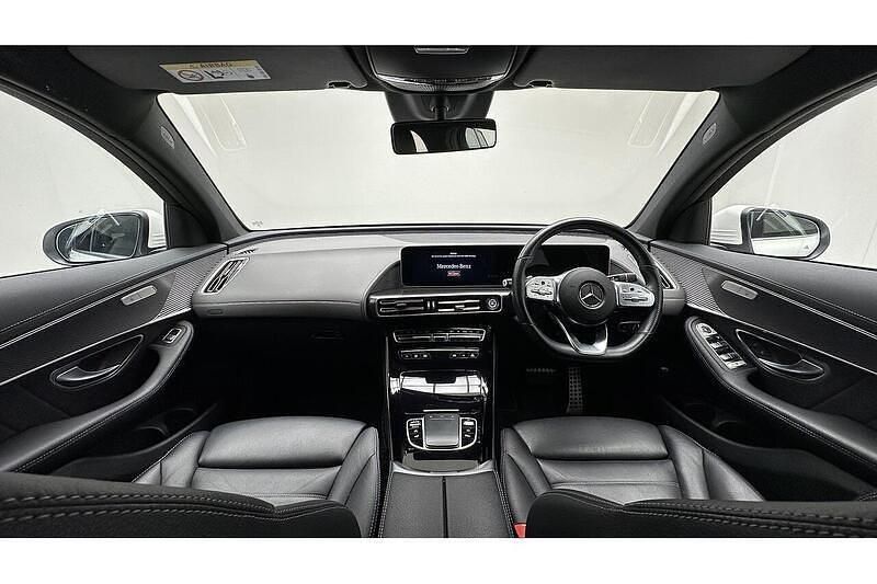 Used Mercedes EQC400 AMG line 300 kW (408 HP) 2020 White SUV