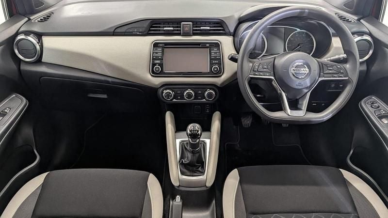 Used Nissan Micra Acenta 90 HP (66 kW) 2018 Red Hatchback