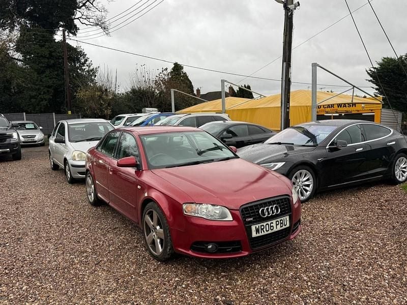 Red Used 2006 Audi A4 S-Line Sedan | £750 (Fair price) - Image 1/4