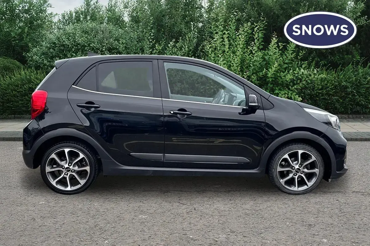 Used Kia Picanto X-Line 83 HP (61 kW) 2018 Black Hatchback