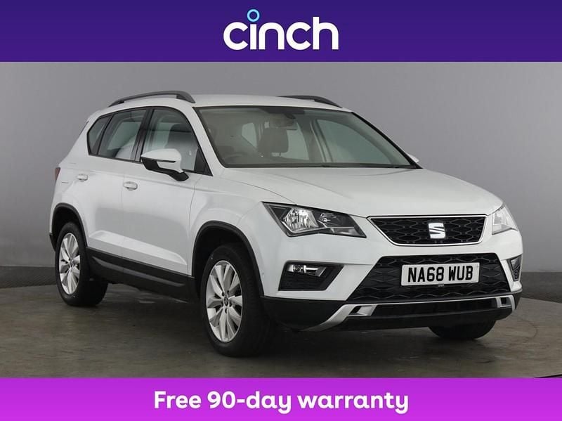 White Used 2018 Seat Ateca Ecomotive SUV | £12,099 (Fair price) - Image 1/3