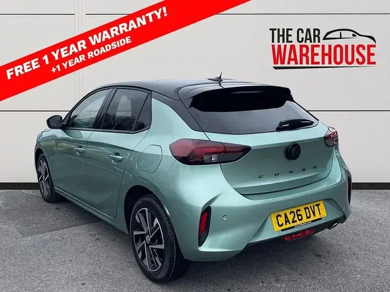 Ny Vauxhall Corsa S 99 HK (72 kW) 2026 Grön Halvkombi