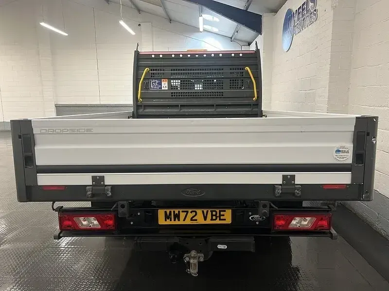 Used Ford Transit 130 HP (95 kW) 2022 White Cabriolet