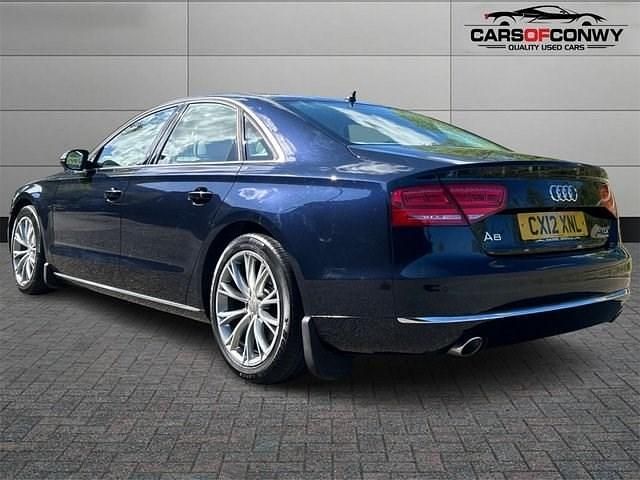 Usado Audi A8 Advanced 250 HP (183 kW) 2012 Azul Sedan