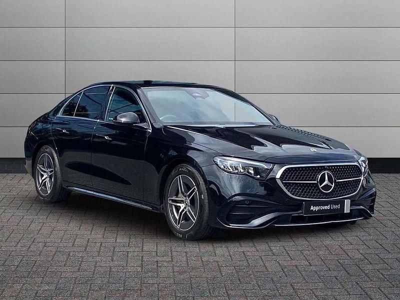 Black Used 2024 Mercedes E220 AMG line Sedan | £48,850 - Image 1/4