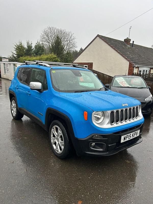 Blue Used 2015 Jeep Renegade Limited SUV | £3,995 (Fair price) - Image 1/4