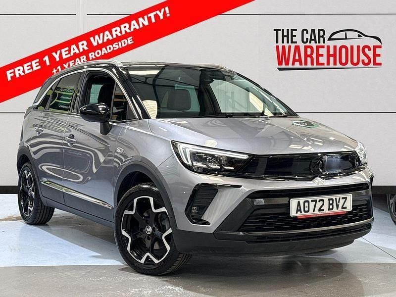 Used Vauxhall Crossland Ultimate 110 HP (80 kW) 2022 Grey SUV
