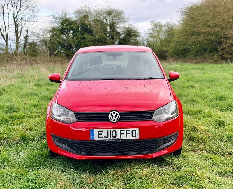 Used VW Polo SE 85 HP (62 kW) 2010 Red Hatchback