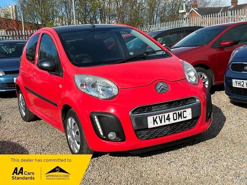 Used Citroën C1 Platinum 68 HP (50 kW) 2014 Red Hatchback