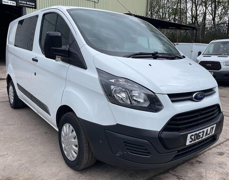 Used Ford Transit Custom 100 HP (73 kW) 2014 White Van