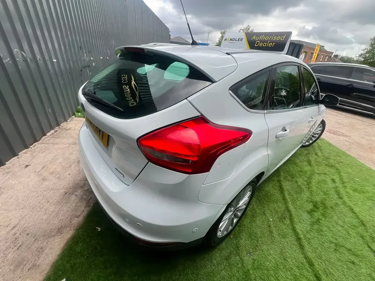 Used Ford Focus Titanium X 2017 White Hatchback