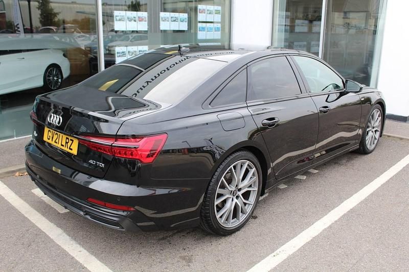 Used Audi A6 Black Edition 2021 Black Sedan