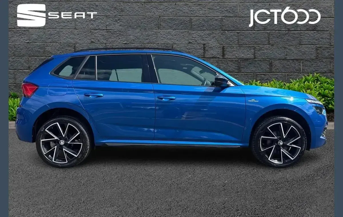Used Skoda Kamiq Monte Carlo 147 HP (108 kW) 2023 Blue SUV