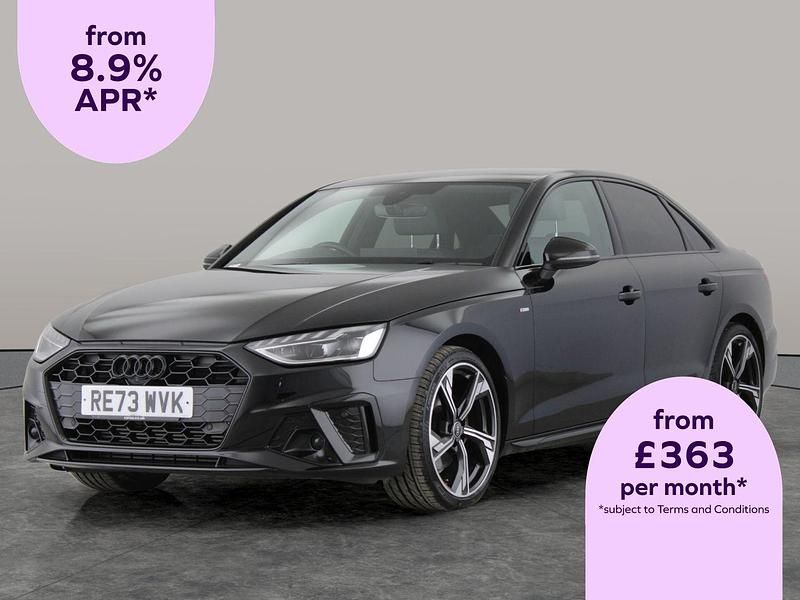 Black Used 2023 Audi A4 Black Edition Sedan | £24,649 (Fair price) - Image 1/2