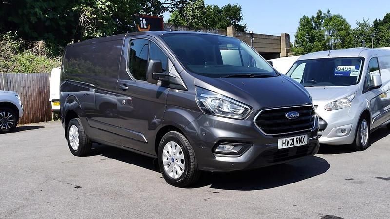 Grey Used 2021 Ford Transit Custom Limited Van | £16,395 (Super price) - Image 1/4