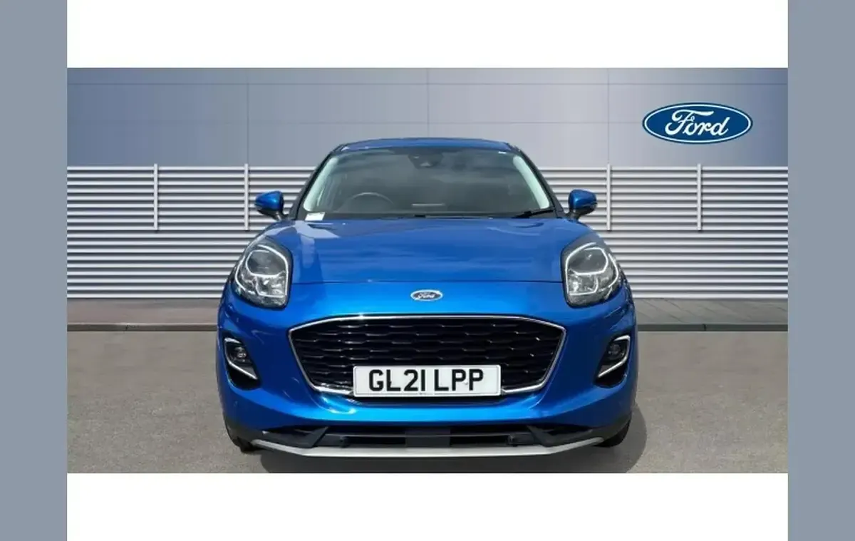 Used Ford Puma Titanium 123 HP (90 kW) 2021 Blue SUV