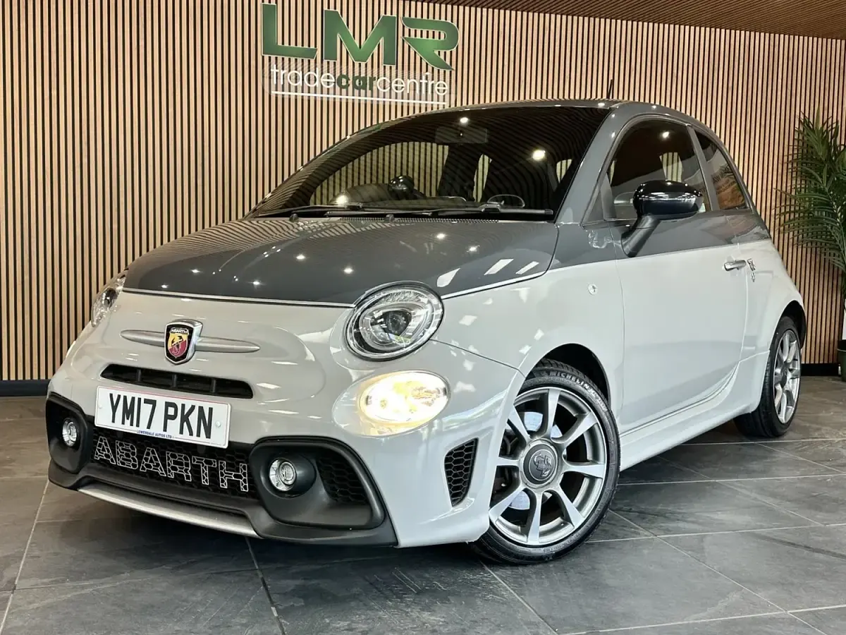 Usado Abarth 595 145 HP (106 kW) 2017 Cinzento Citadino
