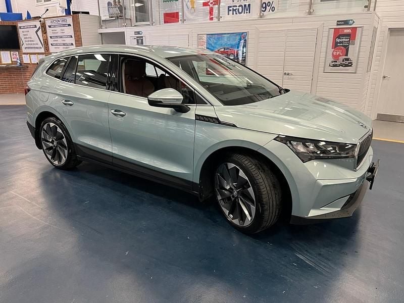Used Skoda Enyaq iV ecoSuite 131 kW (179 HP) 2022 Silver SUV