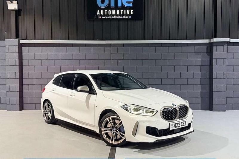 Used BMW M135 Comfort Edition 2022 White Hatchback
