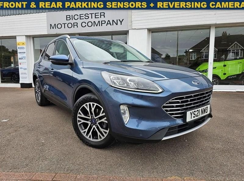 Blue Used 2021 Ford Kuga Titanium SUV | £15,995 (Good price) - Image 1/4