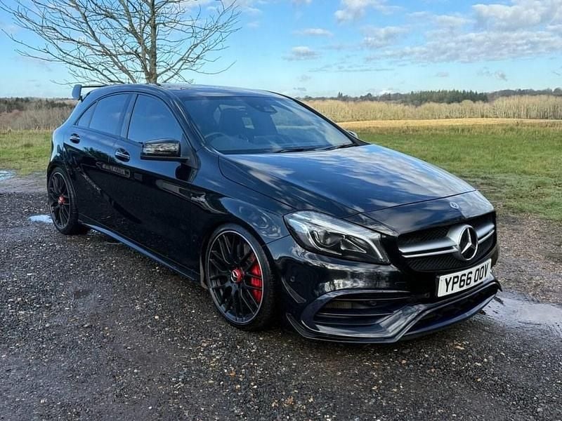 Used Mercedes A45 AMG Premium 2016 Black Hatchback