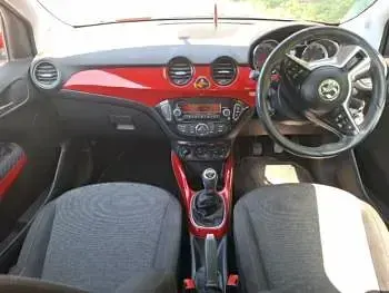 Used Vauxhall Adam Jam 70 HP (51 kW) 2014 Red Hatchback