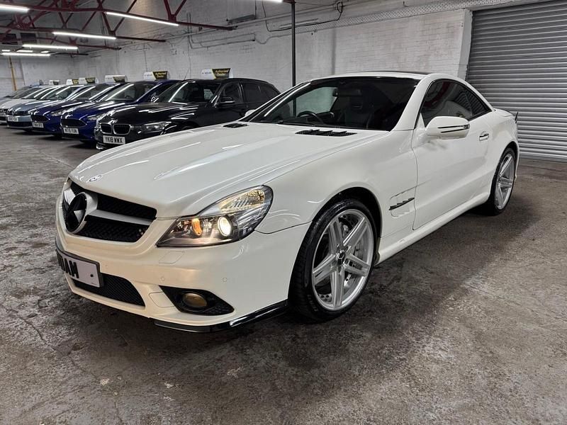 White Used 2008 Mercedes SL500 Cabriolet | £16,995 - Image 1/4