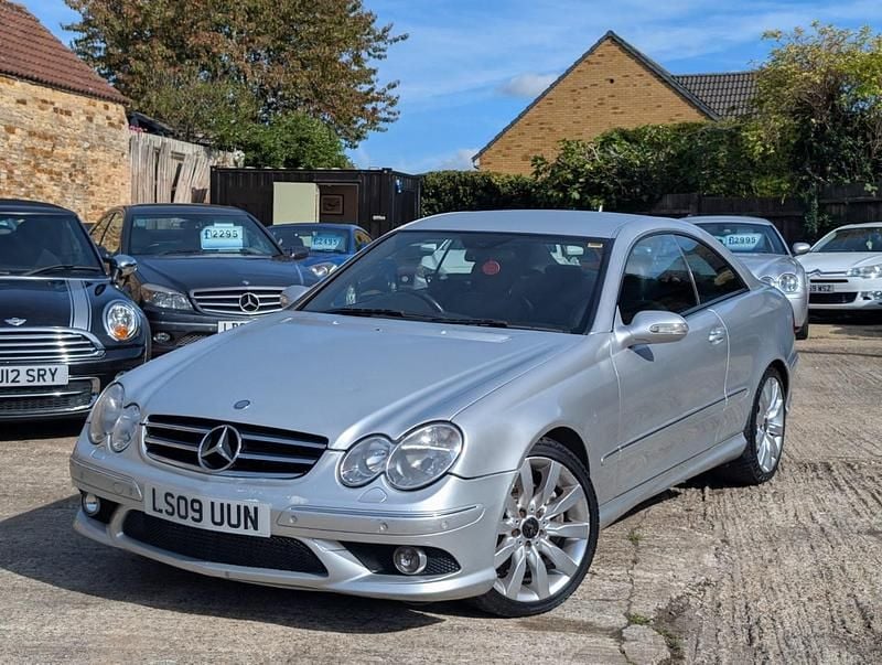 Silver Used 2009 Mercedes CLK220 Coupe | £2,495 - Image 1/4