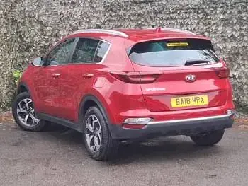 Used Kia Sportage 130 HP (95 kW) 2018 Red SUV