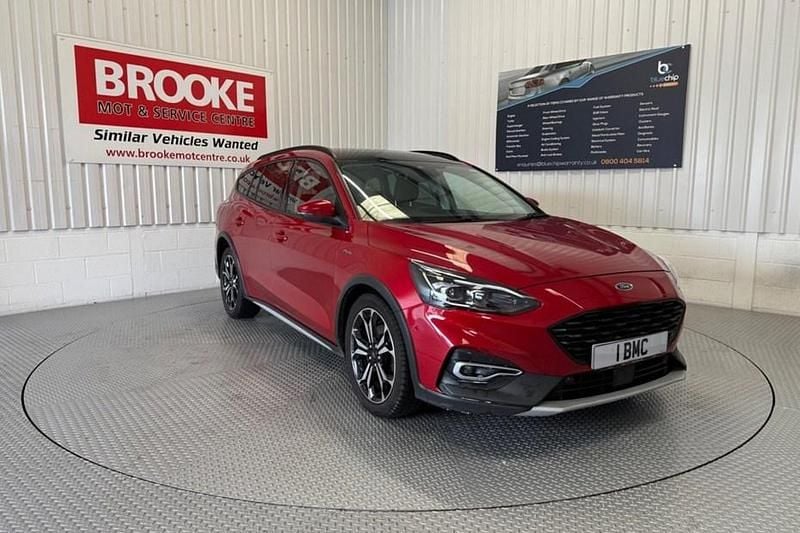 Red Used 2020 Ford Focus Active X Estate | £12,490 (Good price) - Image 1/1