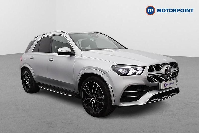 Used Mercedes GLE400 AMG line 2020 Silver Estate