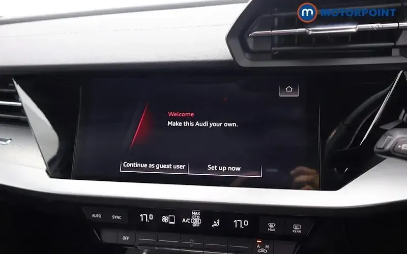 Used Audi A3 S-Line 150 HP (110 kW) 2022 White Sedan
