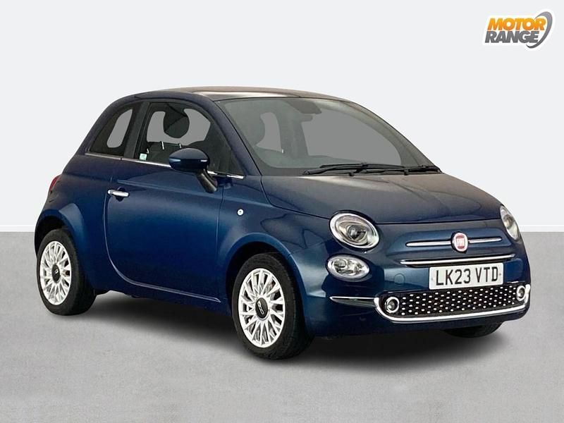 Blue Used 2023 Fiat 500 Hatchback | £9,195 (Fair price) - Image 1/4