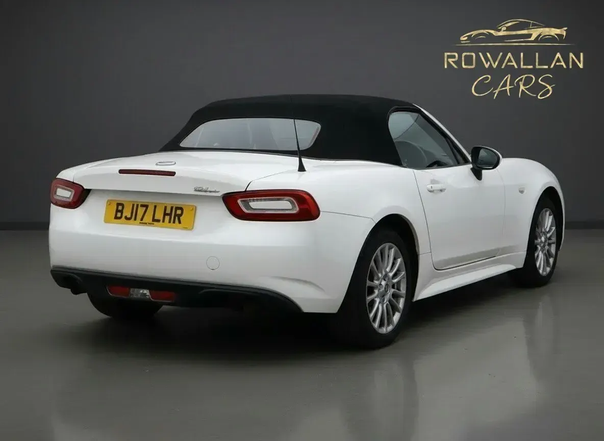 Used Fiat 124 Spider Classica 140 HP (102 kW) 2017 White Cabriolet