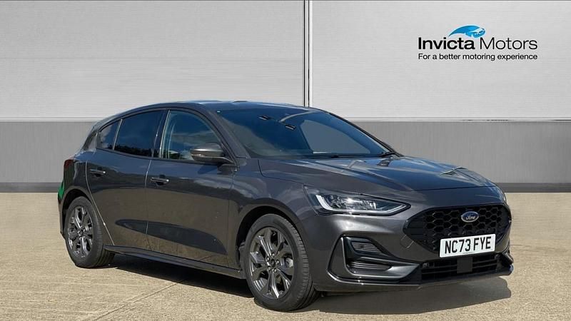 Grey Used 2024 Ford Focus ST-Line Hatchback | £17,400 (Fair price) - Image 1/4