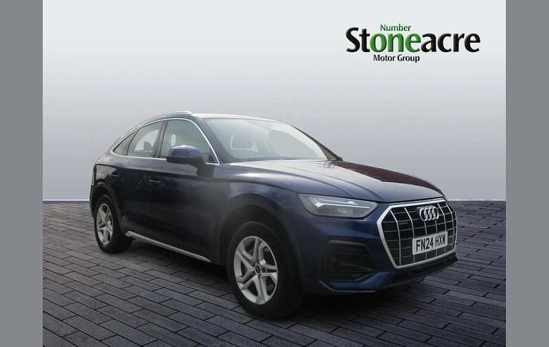 Used Audi Q5 Sportback Sport 295 HP (216 kW) 2024 Blue SUV