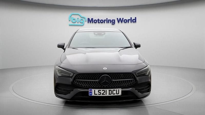 Used Mercedes CLA180 AMG line 136 HP (100 kW) 2021 Black Sedan