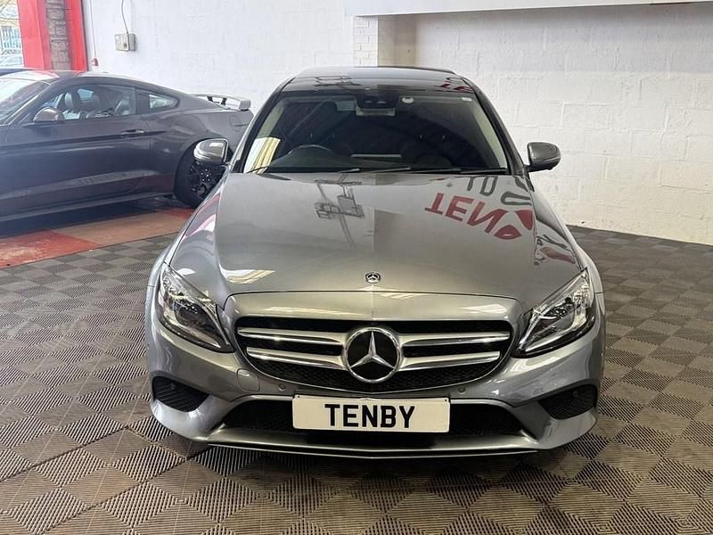 Used Mercedes C200 Premium Plus 2020 Grey Sedan
