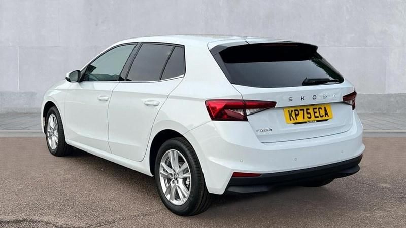 New Skoda Fabia SE L 150 HP (110 kW) 2025 Moon white metallic Hatchback