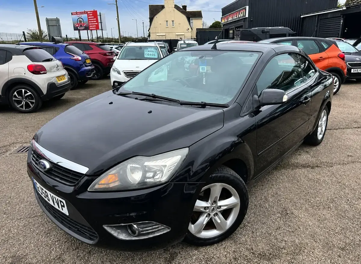 Used Ford Focus Cabriolet 2008 Black Cabriolet