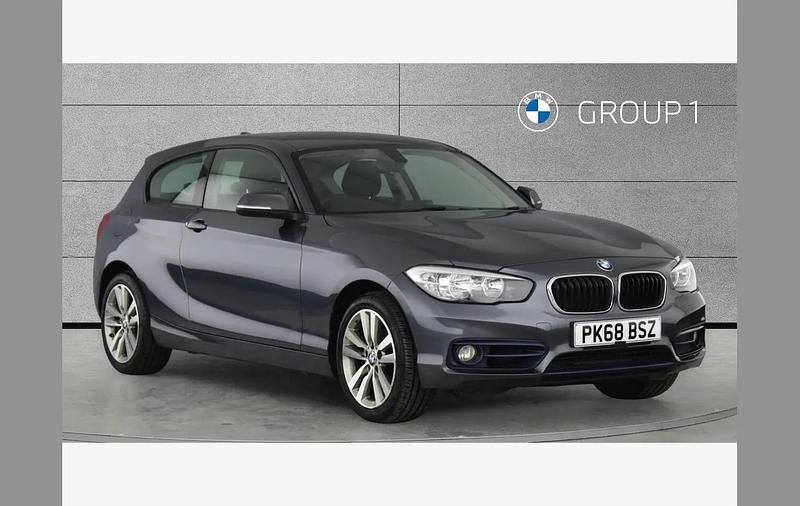 Used BMW 118 Sport Line 136 HP (100 kW) 2018 Grey Hatchback