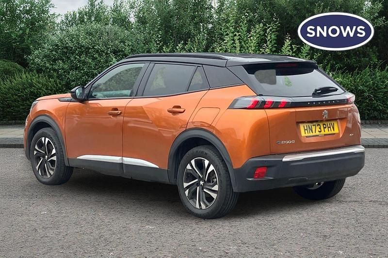 Used Peugeot e-2008 GT 100 kW (136 HP) 2023 Orange SUV
