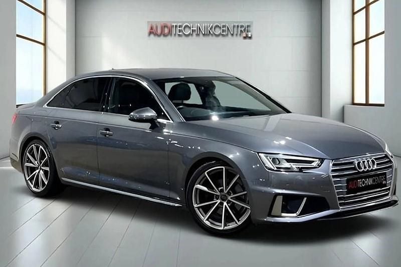 Used Audi A4 S-Line 245 HP (180 kW) 2019 Grey Sedan
