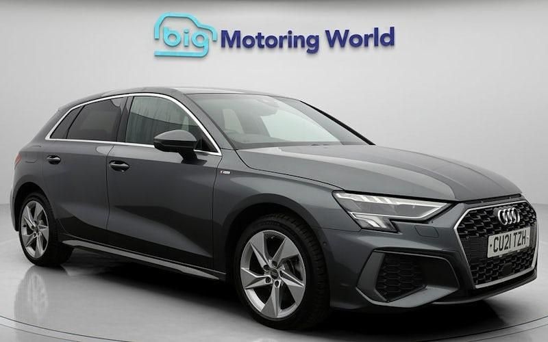 Used 2025 Audi A3 Sportback e-tron S-Line Hatchback | £16,300 (Super price) - Image 1/4