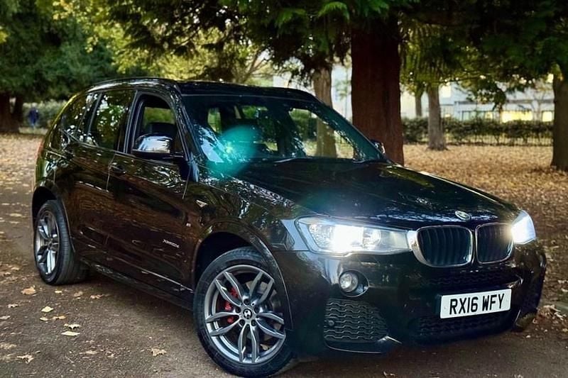 Black Used 2016 BMW X3 M Sport SUV | £8,995 (Good price) - Image 1/1